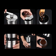 Removable And Portable Hand-cranked Coffee Grinder