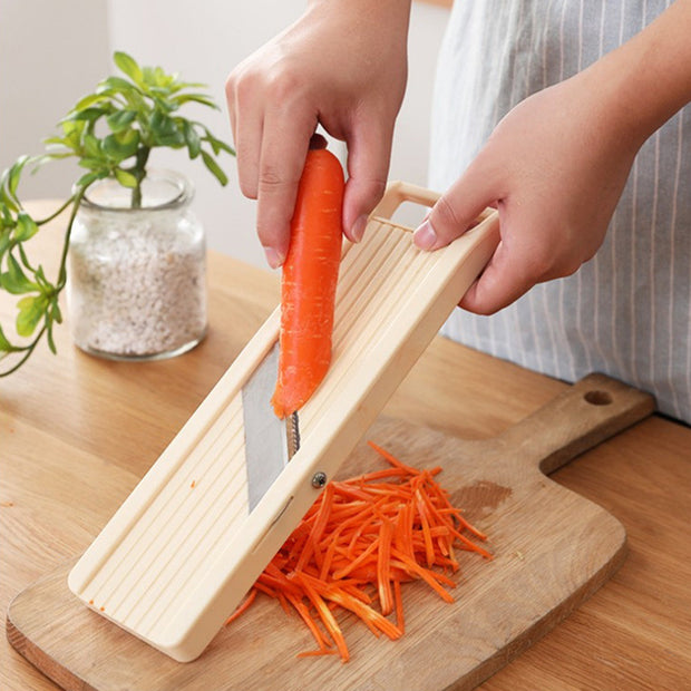 Japanese-style Plane Vegetable Cutting Plastic Plate Wire