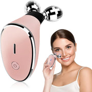 Electric Rollers Inductive Therapeutical Instrument EMS Facial Massager