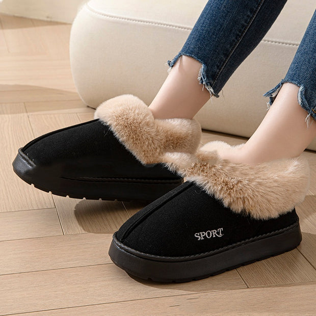 Halloween Cotton Home Plush Thick Slippers Shoes