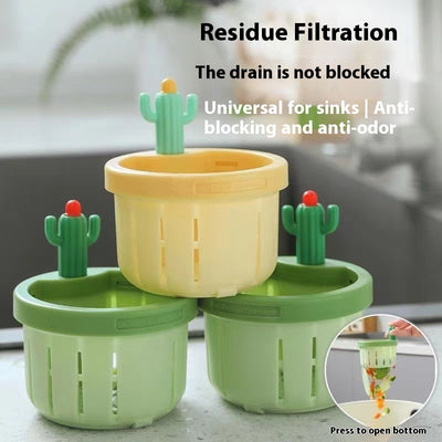 Cactus Sink Filter Basket Kitchen Innovative Filter Screen Kitchen Gadgets