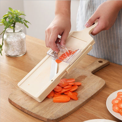 Japanese-style Plane Vegetable Cutting Plastic Plate Wire